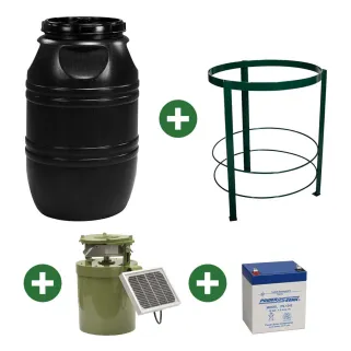 Kit distributeur automatique 12V avec bidon 220L et batterie