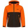 Veste enfant imperméable Ridge orange/vert 6-16 ans