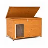 Niche XL en épicéa 3 couches haute isolation pour chien