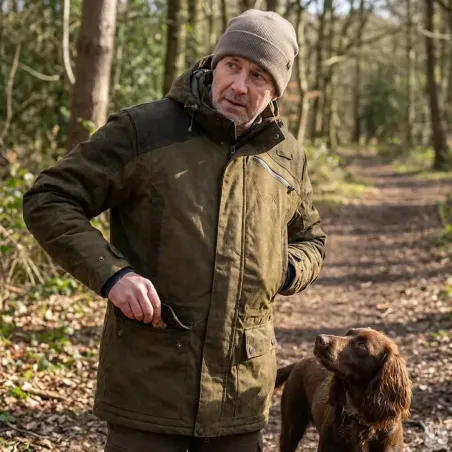 Veste Percussion Grand Nord Forest imperméable | Ducatillon