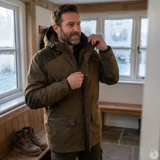 Veste Percussion Grand Nord Forest imperméable | Ducatillon