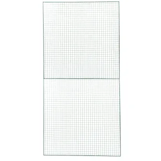 Panneau grillagé 1x2m maille 25mm pour volière ou pâturage
