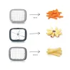 Coupe-légumes multifonction LACOR - 3 grilles interchangeables