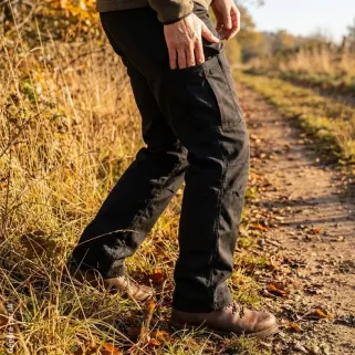 Pantalon travail vert multi-poches - Tailles 38 à 66