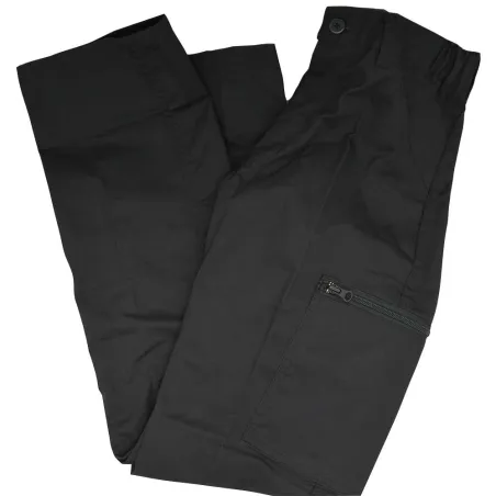 Pantalon polycoton vert multi-usages résistant LMA