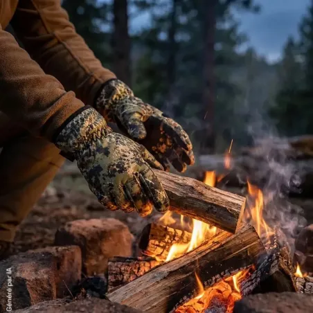 Gants camo forest imperméables antidérapants M-2XL