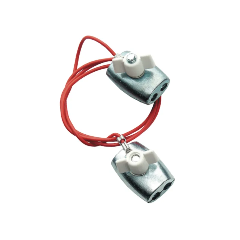 Connecteur pour cordelettes de clôture 6,5 mm