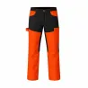 Pantalon traque enfant orange/kaki 6-16 ans polyester-coton