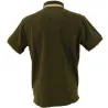 Polo chasse kaki brodé sanglier - Coton piqué S à 3XL