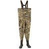 Bottes PVC camouflage Max4 pour pêche et nature