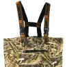Bottes PVC camouflage Max4 pour pêche et nature