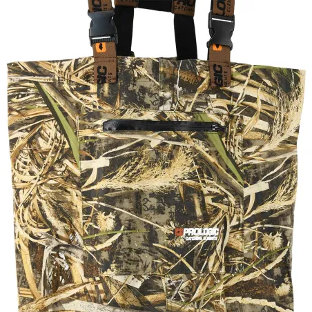 Bottes PVC camouflage Max4 pour pêche et nature