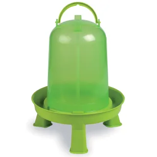 Abreuvoir 10L vert sur pied gradué avec poignée GAUN