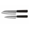 Coffret 2 Lames Japonaises Nakiri & Santoku - Artisanat Traditionnel