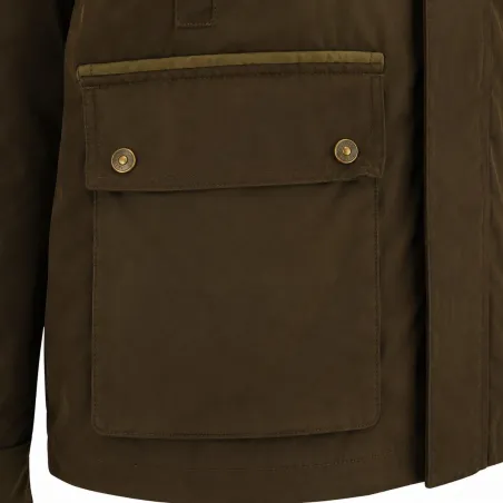 Veste Baroudeur robuste en canevas marron M à 3XL