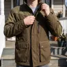 Veste Baroudeur robuste en canevas marron M à 3XL