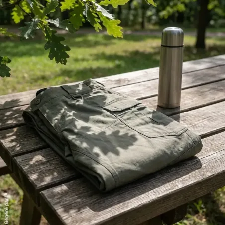 Pantalon Fighter renforcé kaki - Tailles 40 à 54