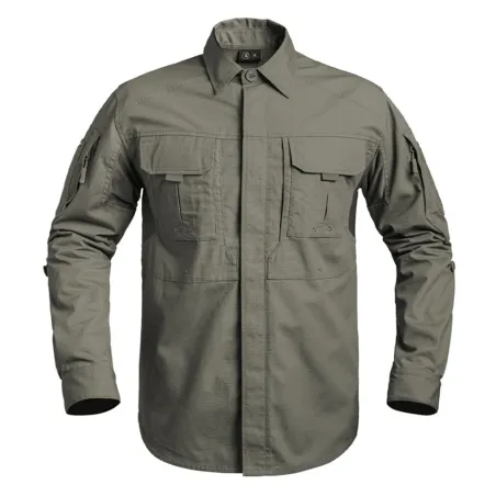 Chemise Fighter renforcée respirante kaki M à 3XL