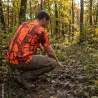 T-shirt Camouflage Ghost Polyester Alvéolé Col Rond