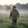 Chapeau Diana Country Vert - Coton Ciré Imperméable