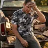 T-shirt Camo Désert Idaho® Homme - Coton 160g/m²