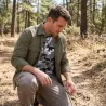T-shirt Camo Désert Idaho® Homme - Coton 160g/m²
