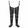 Cuissardes homme PVC noires - Imperméables et antidérapantes