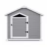 Niche chien polypropylène avec porte 120x115x120 cm