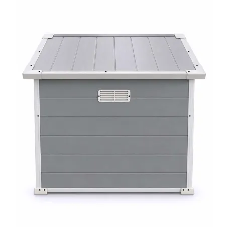 Niche chien polypropylène avec porte 120x115x120 cm