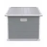 Niche chien polypropylène avec porte 120x115x120 cm
