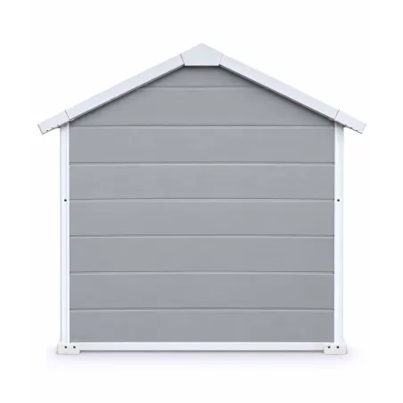Niche chien polypropylène avec porte 120x115x120 cm