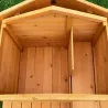 Nichoir flottant en bois pour oiseaux d’eau - 72 x 49 x 58 cm