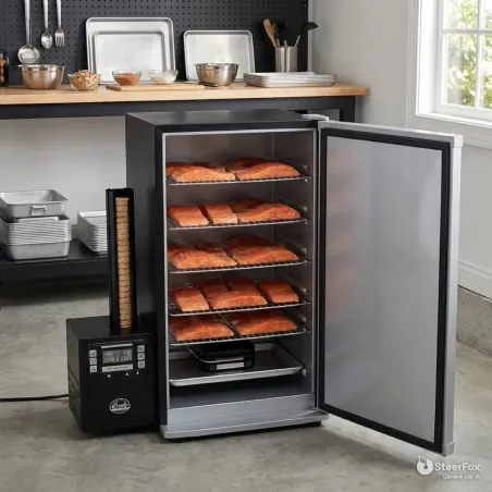 Fumoir Bradley Digital 4 grilles 76 L 625 W | Ducatillon