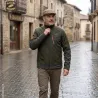 Veste softshell Chiruca Odisea verte à renforts ripstop