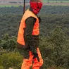 Gilet Chiruca Onuris orange et vert à poches GPS | Ducatillon