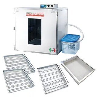 Couveuse évolutive 147 œufs - Caille à oie + kit humidification