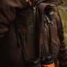 Veste Deerhunter Muflon Pro verte imperméable et isolante