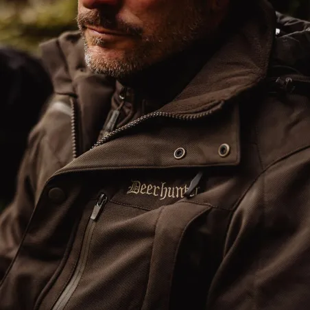 Veste Deerhunter Muflon Pro verte imperméable et isolante