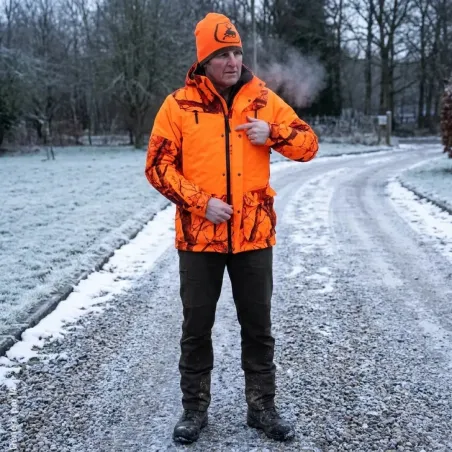 Veste chauffante Deerhunter H. Game Realtree Edge orange