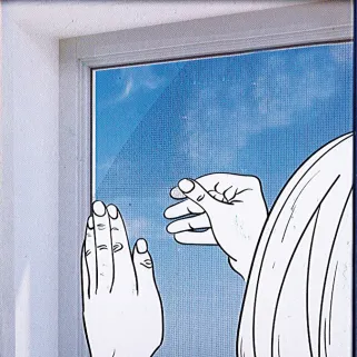 Moustiquaire fenêtre - anti-moustiques facile à poser