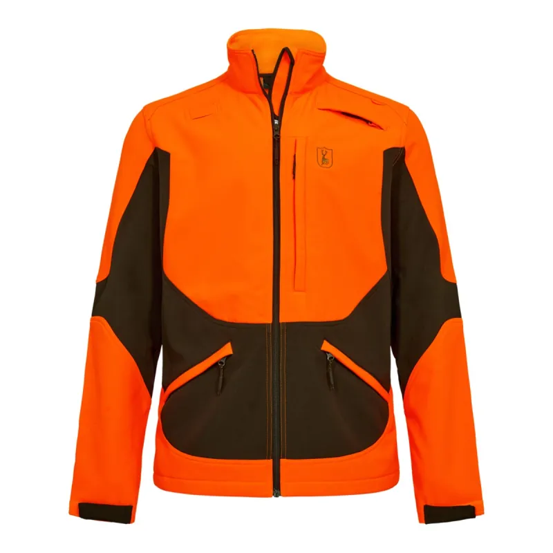 Veste Softshell Rogaland Orange/Vert - Certifiée EPI CAT II