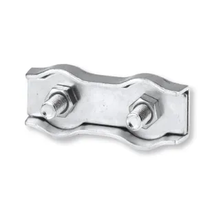 Connecteur acier inox X5 pour cordelette jusqu'à 6mm