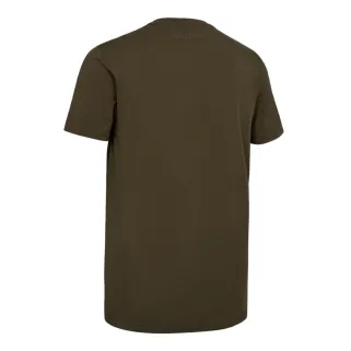 T-shirt Deerhunter cerf kaki viscose de bambou coton stretch