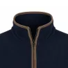 Blouson polaire épais 350 g/m² 4 poches bleu marine S-4XL