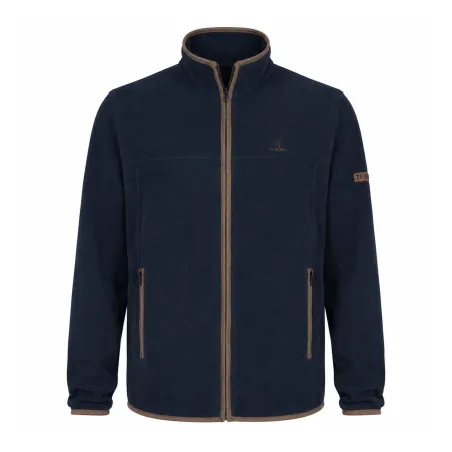 Blouson polaire épais 350 g/m² 4 poches bleu marine S-4XL