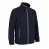 Blouson polaire épais 350 g/m² 4 poches bleu marine S-4XL