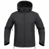 Veste Softshell Homme Noire Résistante & Confortable