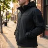 Veste Softshell Homme Noire Résistante & Confortable