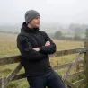 Veste Softshell Homme Noire Résistante & Confortable