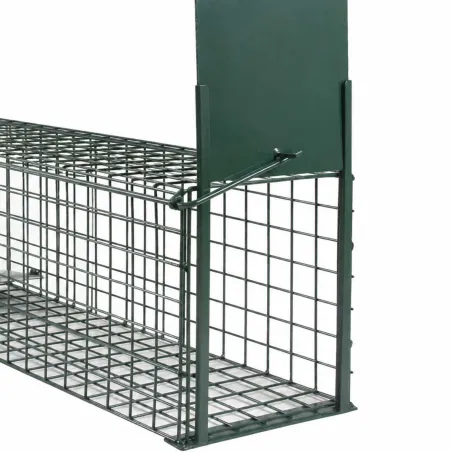 Cage à renard ultra-résistante 140x35cm pour prédateurs 13kg